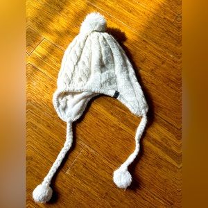 north face hat white